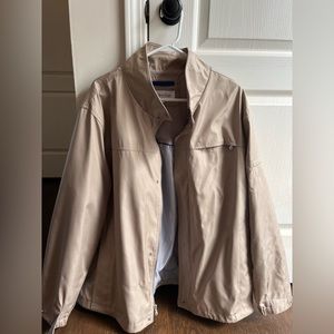 Never worn - Mens Calvin Klein XL wind breaker/jacket.